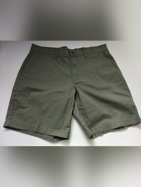 Brahma Men's Olive Green Canvas Shorts New Size 38